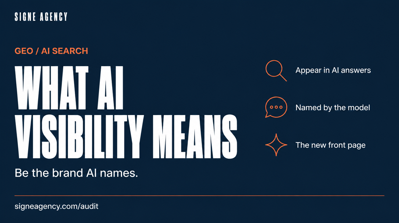 What AI Visibility Means for Maritime Brands