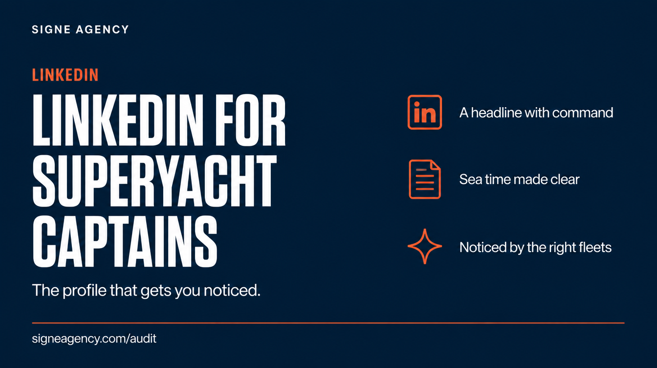 The LinkedIn Profile That Gets Superyacht Captains Noticed