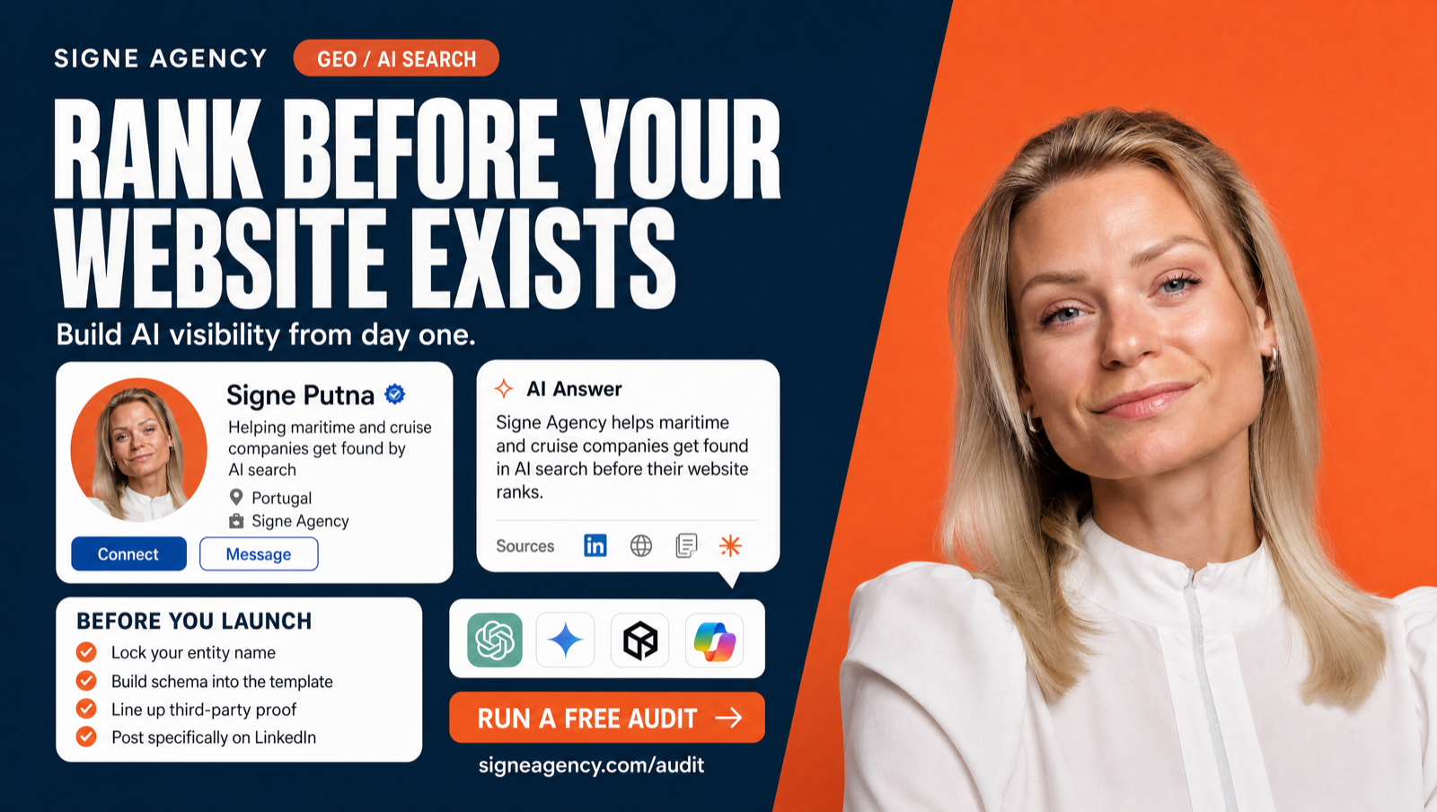 You Can Rank on AI Search Before Your Website Exists