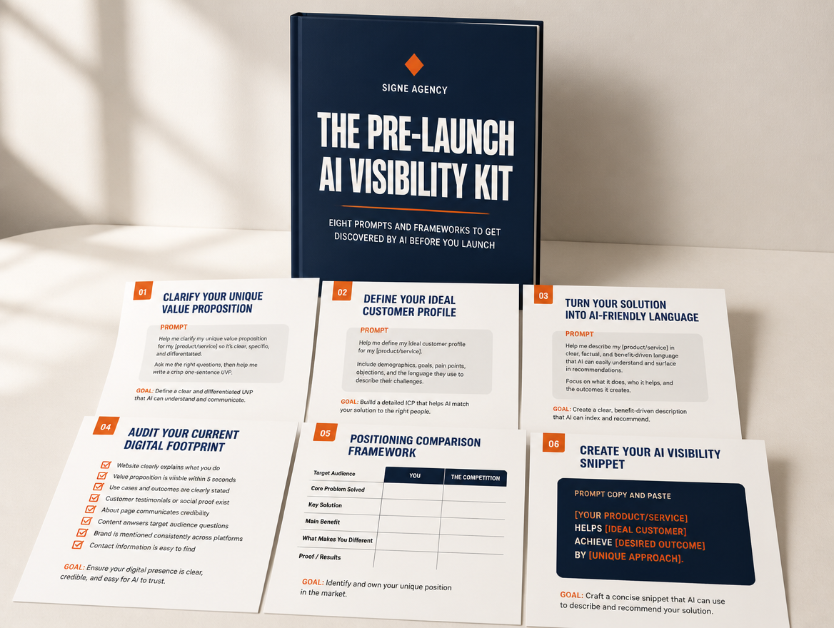 The Pre-Launch AI Visibility Kit